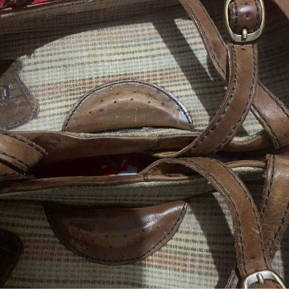 Born Slip-On Tan Leather Flat. Size 8 - Picture 3 of 7